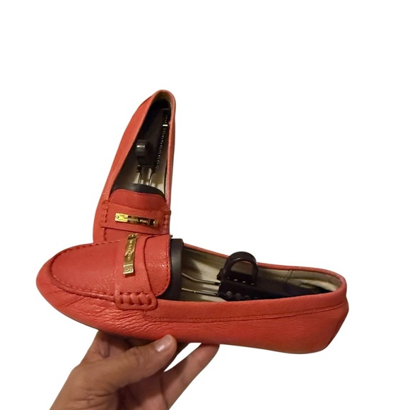 Michael Kors Watermelon Leather Loafers in excellent condition - Picture 12 of 16